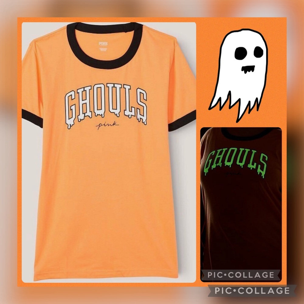 🎃👻VS PINK Glow In The Dark Ghouls Shirt🎃👻